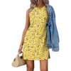 Yellow White Print