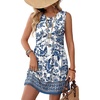Blue White Ethnic