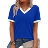 Color Block Blue