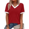 Color Block Red