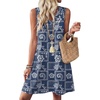 Navy Florals