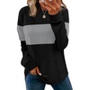 image:imageWIHOLL Sweatshirt for Women Long Sleeve Shirts Fall Outfits Fashion TopsGrey