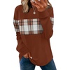 image:imageWIHOLL Sweatshirt for Women Long Sleeve Shirts Fall Outfits Fashion TopsUnique Plaid