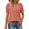 Plaid Red