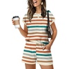 08-orange Green Stripe