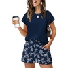 09-blue Floral