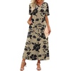 Floral Black Flowers