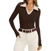 Z-chocolate Brown+apricot