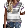 1-white Black Purple