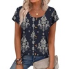 Navy Printed