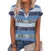 2-blue Gray Stripes