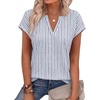 Grey Blue Stripe