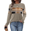 Unique Plaid Brown