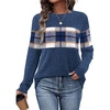 Unique Plaid Navy