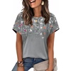 Grey Floral