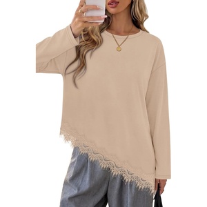 image:imageWIHOLL Long Sleeve Shirts for Women Fall Fashion ClothingBeige