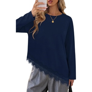 image:imageWIHOLL Long Sleeve Shirts for Women Fall Fashion ClothingBlue