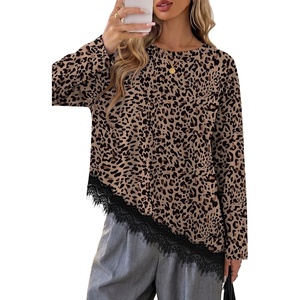 image:imageWIHOLL Long Sleeve Shirts for Women Fall Fashion ClothingLeopard