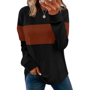 image:imageWIHOLL Sweatshirt for Women Long Sleeve Shirts Fall Outfits Fashion TopsCaramel