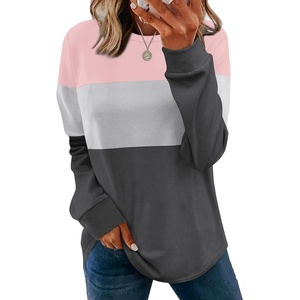 image:imageWIHOLL Sweatshirt for Women Long Sleeve Shirts Fall Outfits Fashion TopsUnique Pink