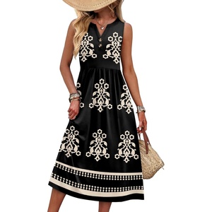 image:imageWIHOLL Womens Summer Dresses Maxi Dress Vacation Beach Sundresses 2026 with PocketsFloral Boho4