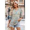 image:imageWIHOLL 34 Length Sleeve Womens Tops Summer Shirts Spring Vacation Outfits Dressy Casual Trendy Fall S3XL03blue White