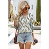 image:imageWIHOLL 34 Length Sleeve Womens Tops Summer Shirts Spring Vacation Outfits Dressy Casual Trendy Fall S3XL03multi Leaf