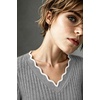 image:imageWIHOLL Long Sleeve Womens Shirts Lightweight Fall Tunic Top V Neck Sweaters04grey