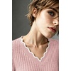 image:imageWIHOLL Long Sleeve Womens Shirts Lightweight Fall Tunic Top V Neck Sweaters05pink