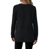 image:imageWIHOLL Womens Long Sleeve Tops Fall Outfits Crewneck Shirts Winter ClothingBlack