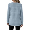 image:imageWIHOLL Womens Long Sleeve Tops Fall Outfits Crewneck Shirts Winter ClothingBlue