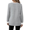 image:imageWIHOLL Womens Long Sleeve Tops Fall Outfits Crewneck Shirts Winter ClothingGrey