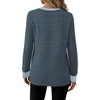 image:imageWIHOLL Womens Long Sleeve Tops Fall Outfits Crewneck Shirts Winter ClothingNavy