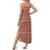 image:imageWIHOLL Womens Maxi Dresses for Women Casual Long Summer Sun Dresses 2026 Spaghetti Strap Hawaiian Vacation Outfits for WomenFloral Boho 1