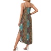 image:imageWIHOLL Womens Maxi Dresses for Women Casual Long Summer Sun Dresses 2026 Spaghetti Strap Hawaiian Vacation Outfits for WomenFloral Boho 3