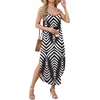 image:imageWIHOLL Womens Maxi Dresses for Women Casual Long Summer Sun Dresses 2026 Spaghetti Strap Hawaiian Vacation Outfits for WomenFloral Boho 7