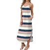 image:imageWIHOLL Womens Maxi Dresses for Women Casual Long Summer Sun Dresses 2026 Spaghetti Strap Hawaiian Vacation Outfits for WomenFloral Striped