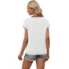 image:imageWIHOLL Womens Summer Tops Cap Sleeve Sweater V Neck Shirts Beach Vacation Clothes Business Casual Fashion Clothing0white