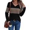 image:imageWIHOLL Womens Sweaters Trendy Tops Long Sleeve Shirts Fall Outfits FashionCoffee