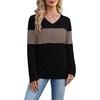 image:imageWIHOLL Womens Sweaters Trendy Tops Long Sleeve Shirts Fall Outfits FashionCoffee