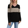 image:imageWIHOLL Womens Sweaters Trendy Tops Long Sleeve Shirts Fall Outfits FashionKhaki