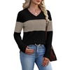 image:imageWIHOLL Womens Sweaters Trendy Tops Long Sleeve Shirts Fall Outfits FashionKhaki