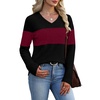 image:imageWIHOLL Womens Sweaters Trendy Tops Long Sleeve Shirts Fall Outfits FashionMaroon