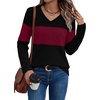 image:imageWIHOLL Womens Sweaters Trendy Tops Long Sleeve Shirts Fall Outfits FashionMaroon