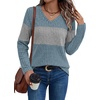 image:imageWIHOLL Womens Sweaters Trendy Tops Long Sleeve Shirts Fall Outfits FashionMuted Blue Grey