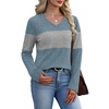 image:imageWIHOLL Womens Sweaters Trendy Tops Long Sleeve Shirts Fall Outfits FashionMuted Blue Grey