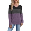 image:imageWIHOLL Womens Sweaters Trendy Tops Long Sleeve Shirts Fall Outfits FashionUnique Grey Purple