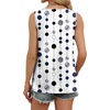 image:imageWIHOLL Womens Tank Tops Loose Casual Summer Tops Eyelet V Neck Basic Sleeveless Shirts Trendy 2026Black Circular Print