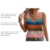 image:imageWIHOLL Womens Tank Tops Loose Casual Summer Tops Eyelet V Neck Basic Sleeveless Shirts Trendy 2026Colorful Stripe