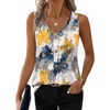 image:imageWIHOLL Womens Tank Tops Loose Casual Summer Tops Eyelet V Neck Basic Sleeveless Shirts Trendy 2026Patternedflower
